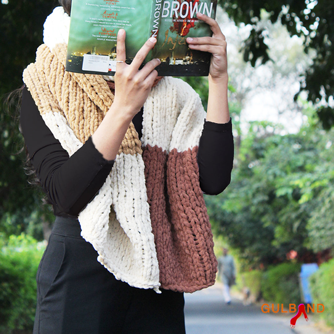Coffee wrap muffler