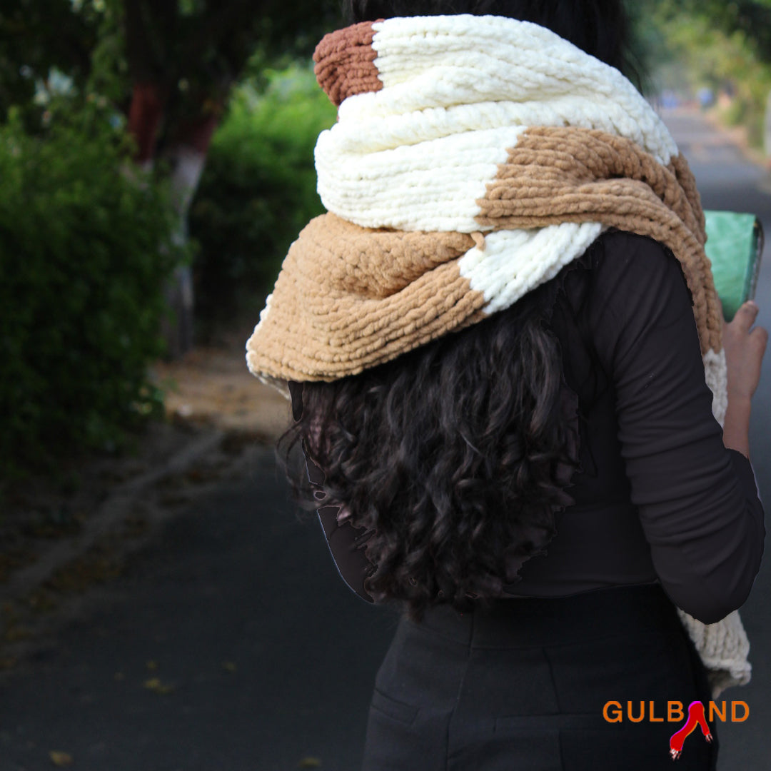 Coffee wrap muffler