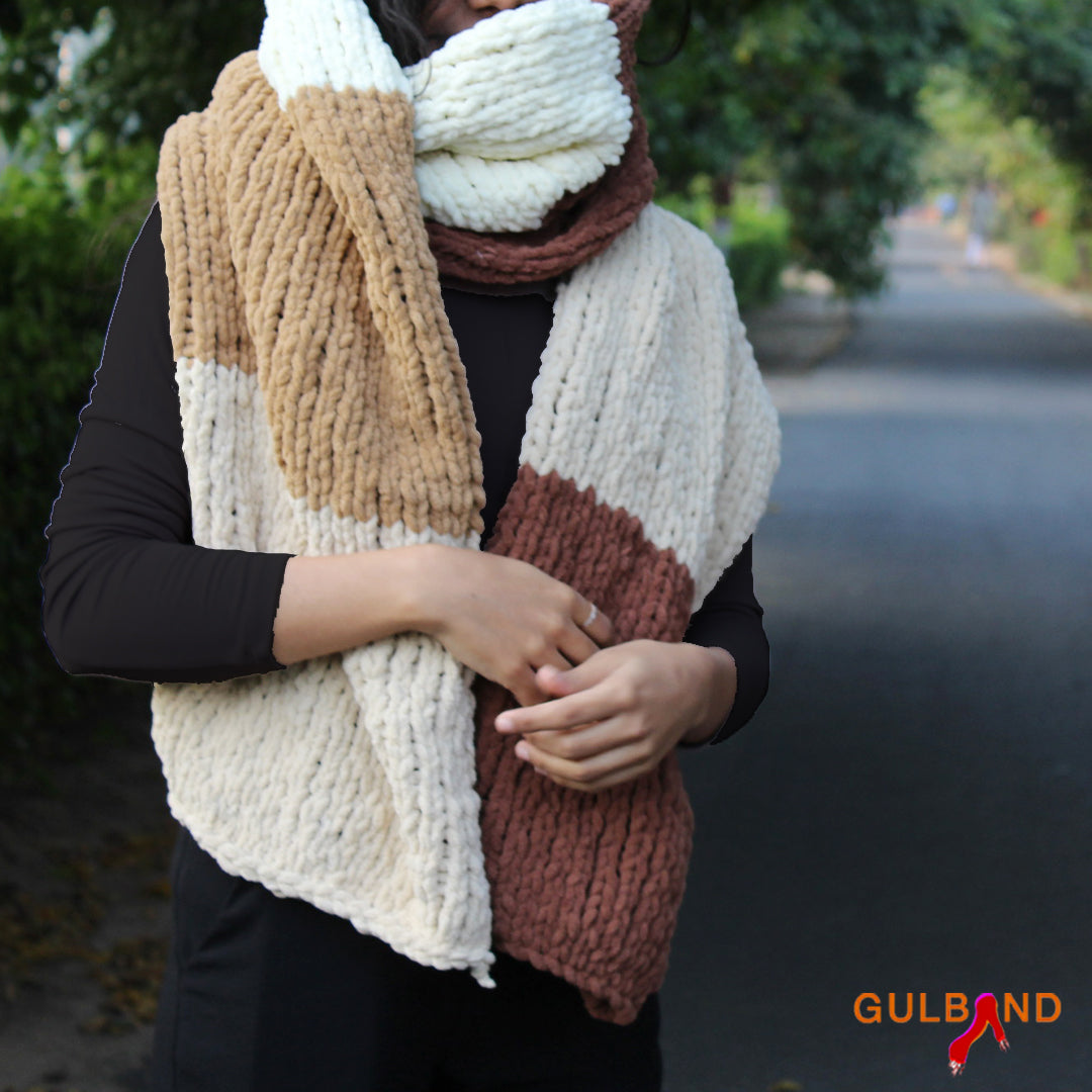 Coffee wrap muffler