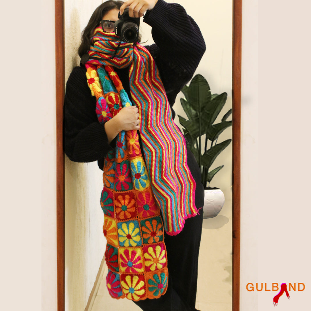Flower Frenzy Muffler