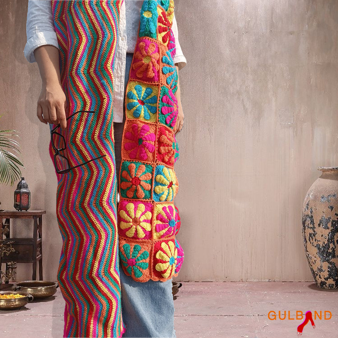 Flower Frenzy Muffler