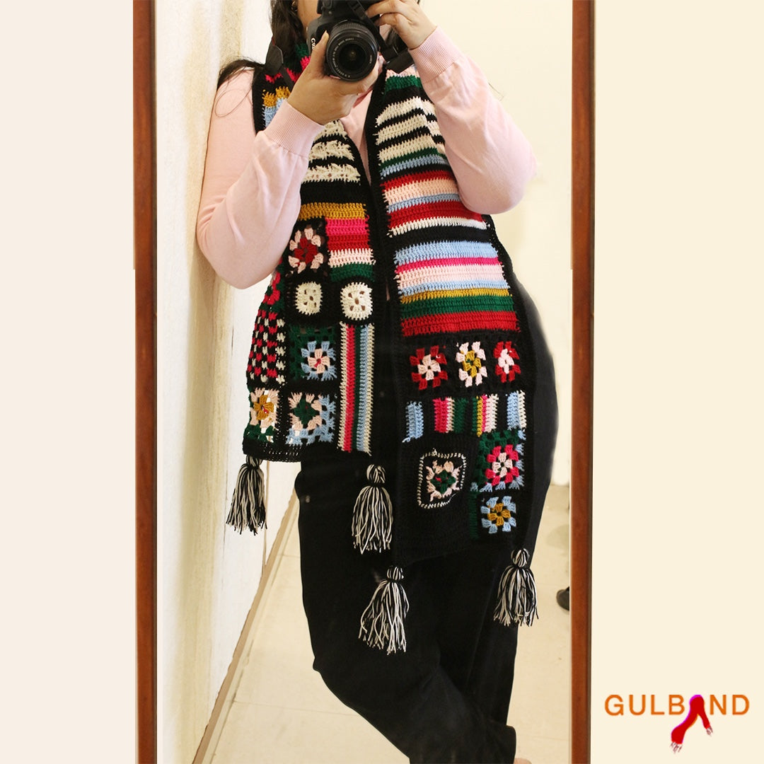 Colourful candy Muffler