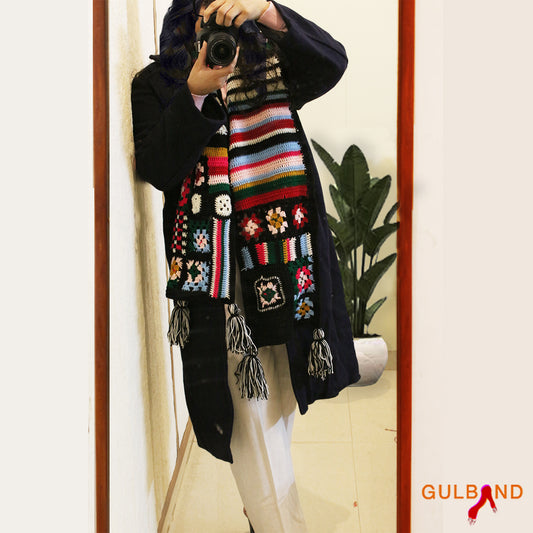 Colourful candy Muffler